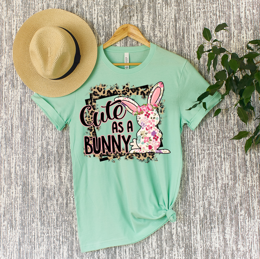 Cute As A Bunny Unisex T-shirt