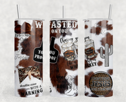 Country Music Skinny Tumbler