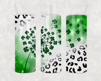 Shamrock Dandelion 20oz Skinny Tumbler