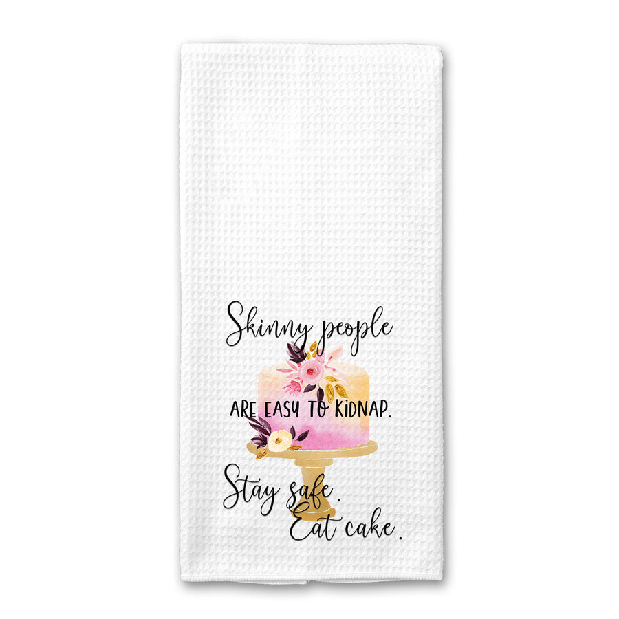 Skinny People Kitchen Towel