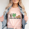 Peace Love Sloths Unisex T-shirt