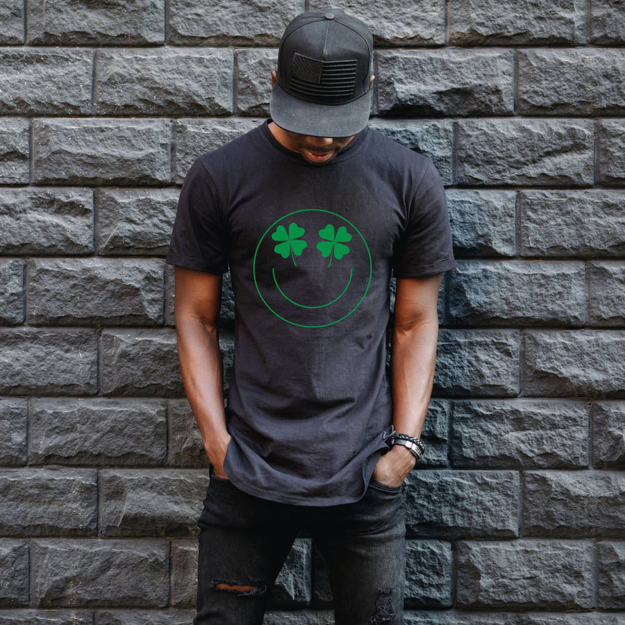 Shamrock Smiley Unisex T-shirt