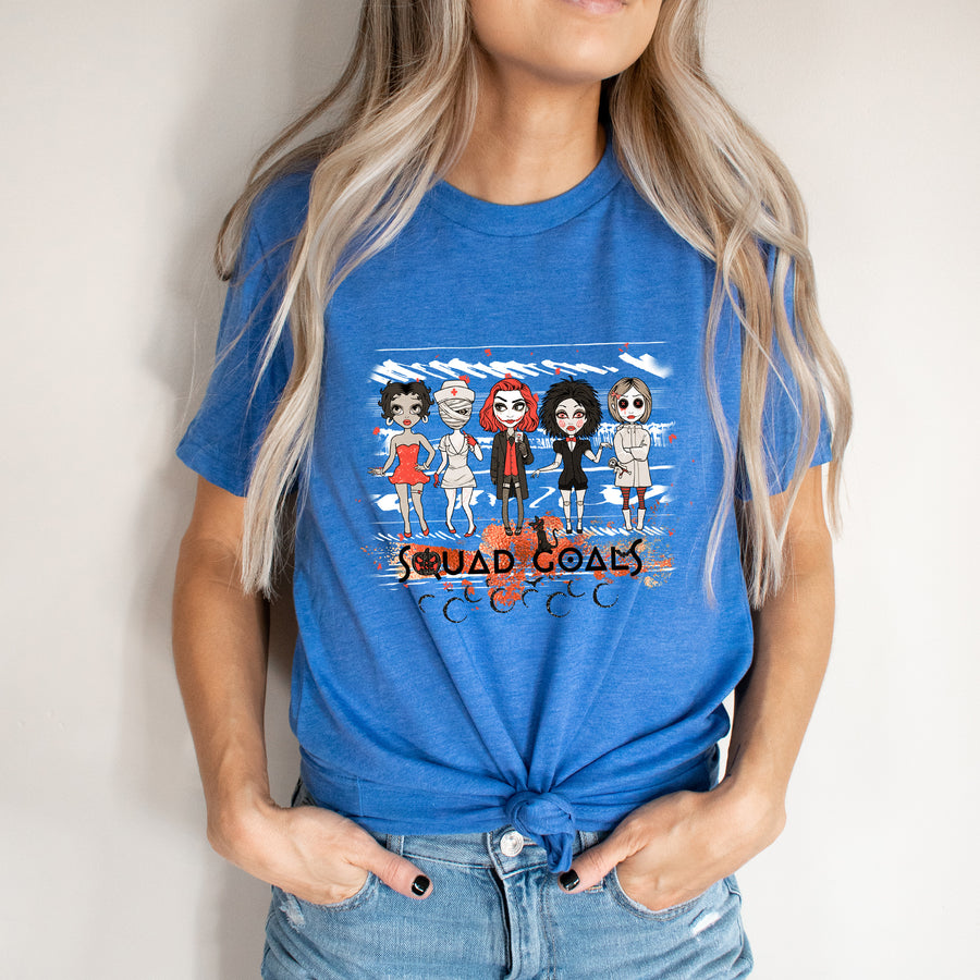 Horror Squad Goals Unisex T-shirt