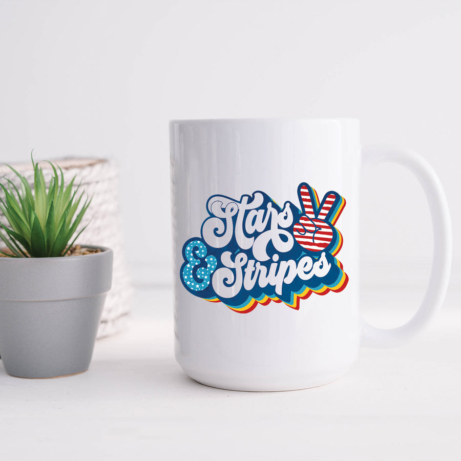 Stars and Stripes 15oz Mug