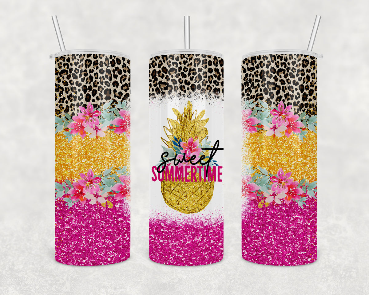 Sweet Summertime Skinny Tumbler