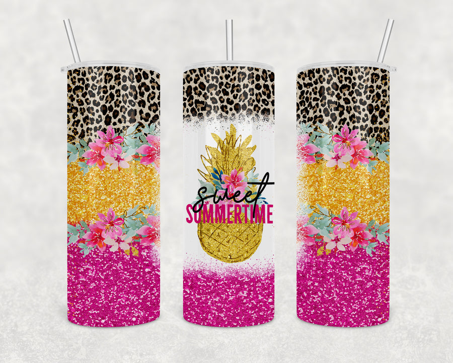 Sweet Summertime Skinny Tumbler
