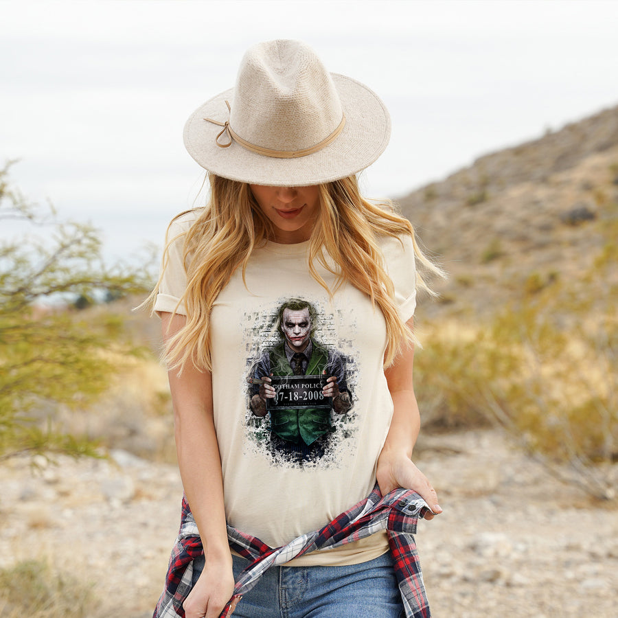 The Joker Mugshot Unisex T-shirt