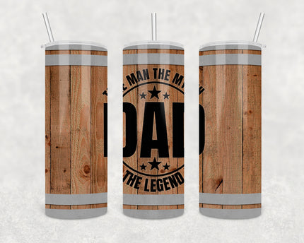 The Legend Dad 20oz Skinny Tumbler