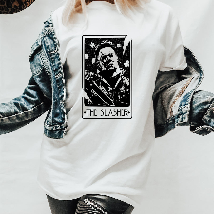 The Slasher Tarot Card Unisex T-shirt