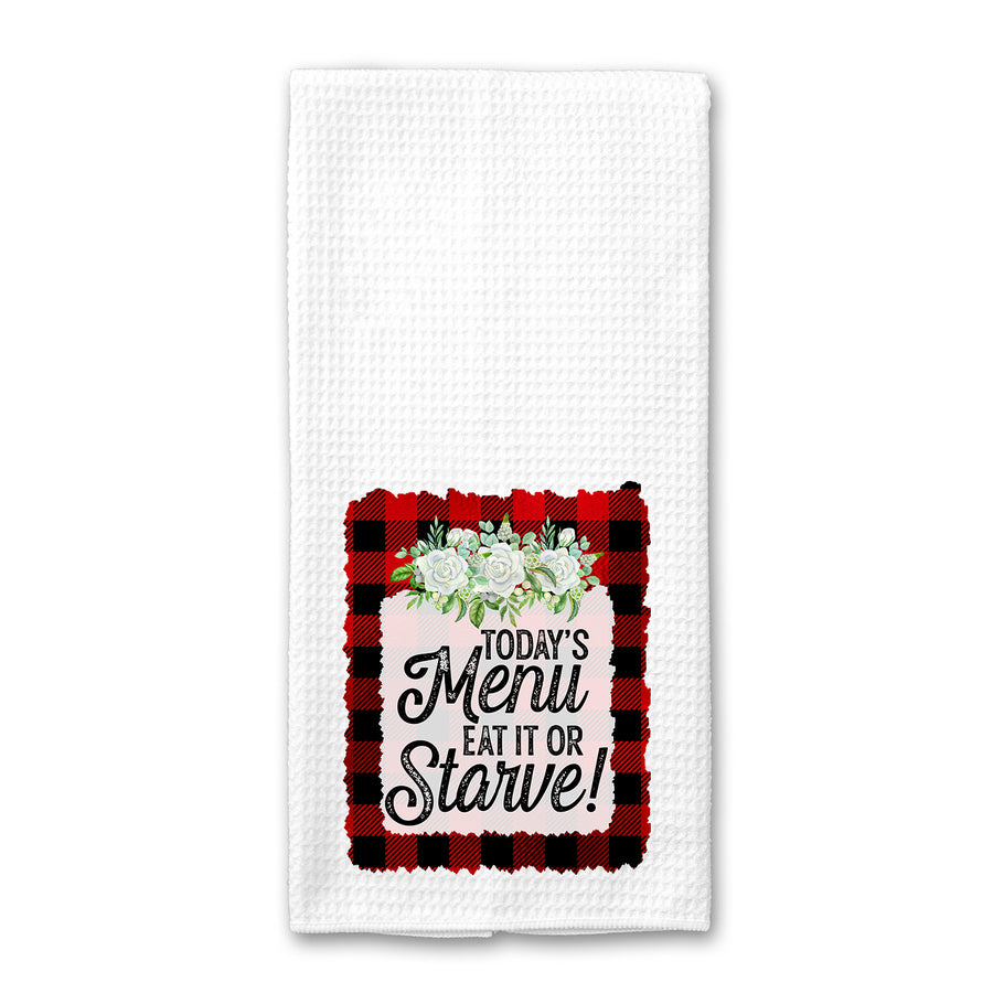 Today's Menu Kitchen Towel