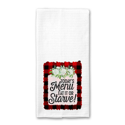 Today's Menu Kitchen Towel