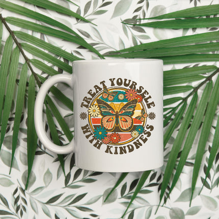 Treat Yourself With Kindness 15oz Mug