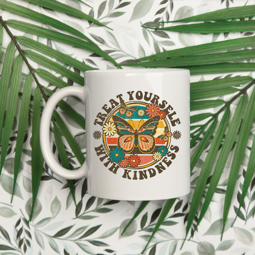 Treat Yourself With Kindness 15oz Mug