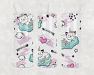 Unicorn Kitty Skinny Tumbler