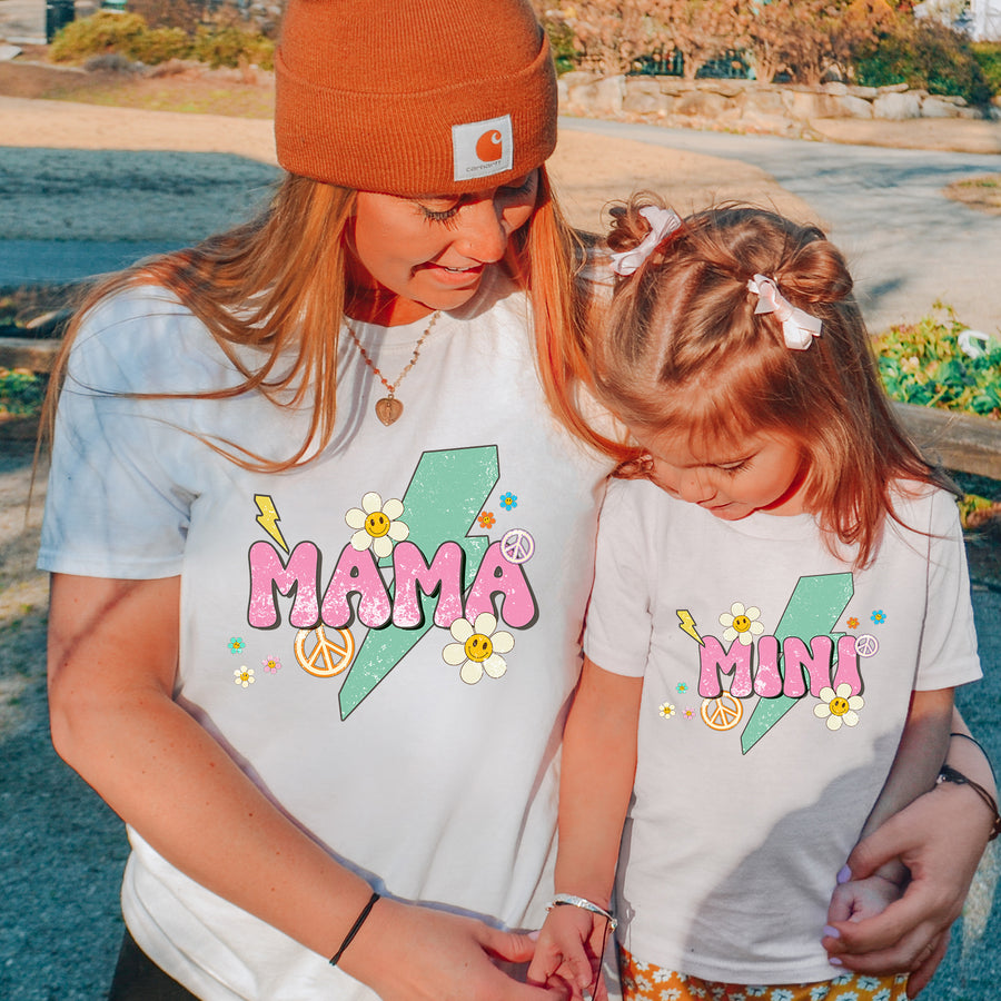 Rock Mom and Mini T-shirt
