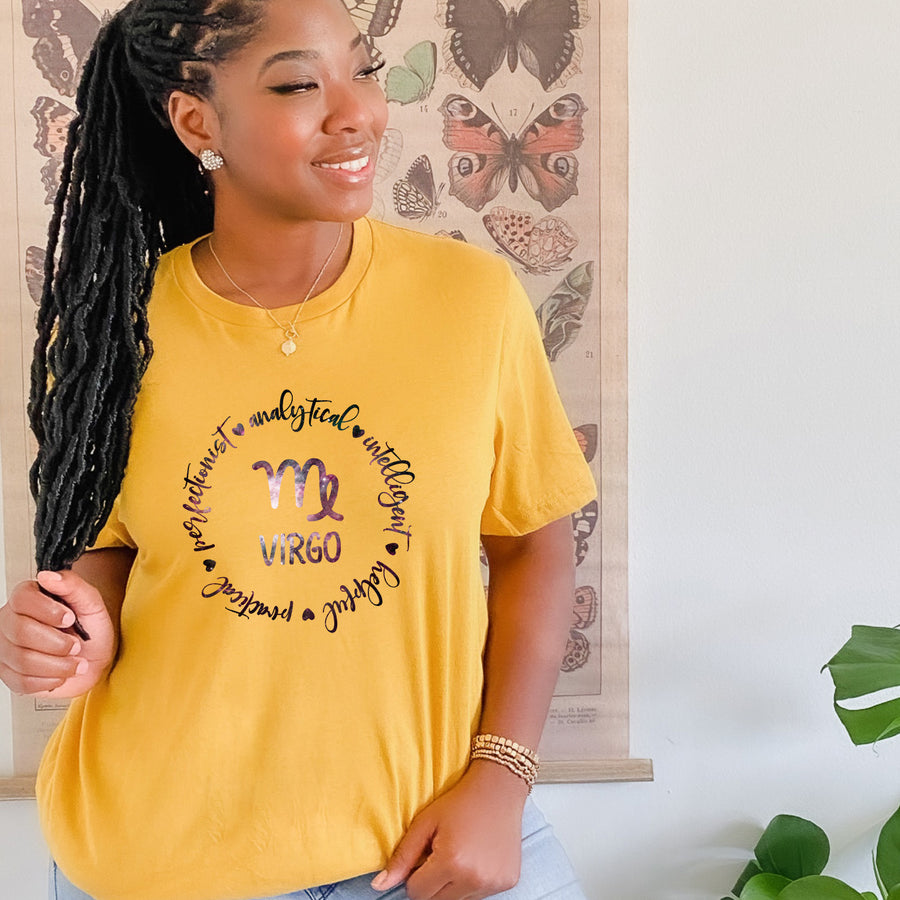 Zodiac - Virgo Unisex T-shirt