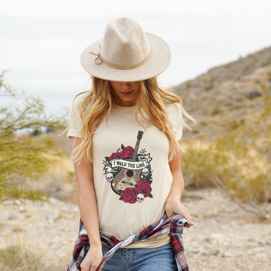 Walk The Line Unisex T-shirt