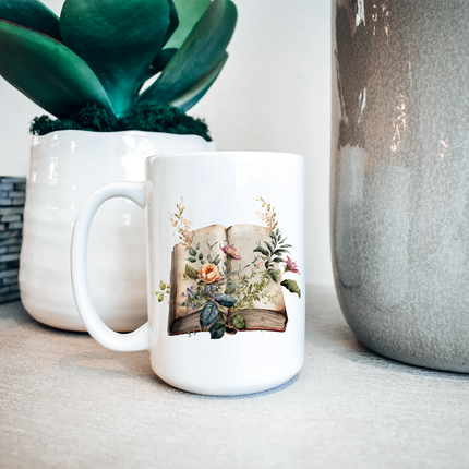 Watercolor Book 15oz Mug