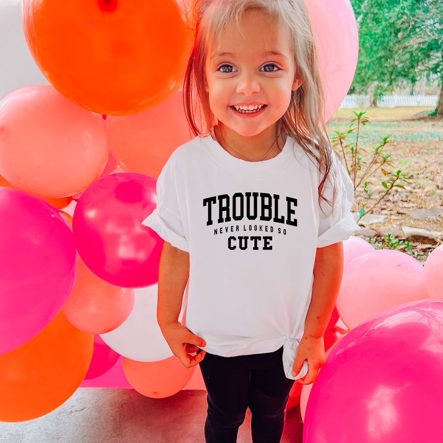 Trouble Never Looked So Cute Toddler T-shirt