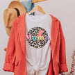 Leopard Circle Mama Unisex T-shirt