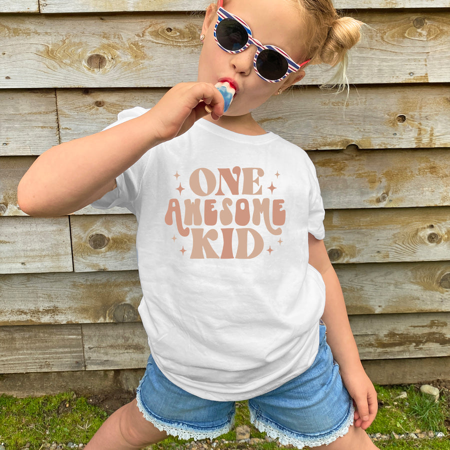 One Awesome Kid Toddler T-shirt