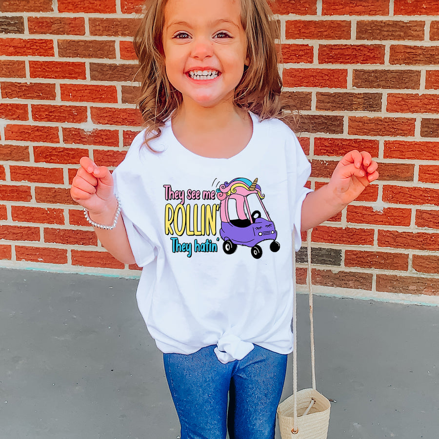 They See Me Rollin Toddler T-shirt