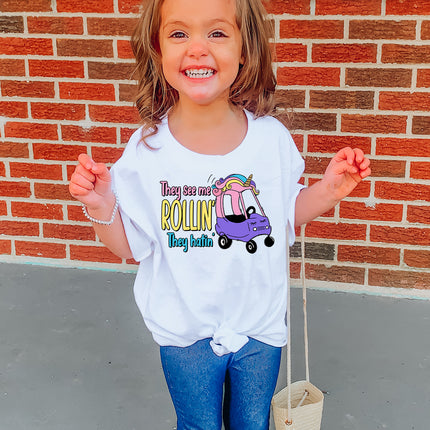 They See Me Rollin Toddler T-shirt