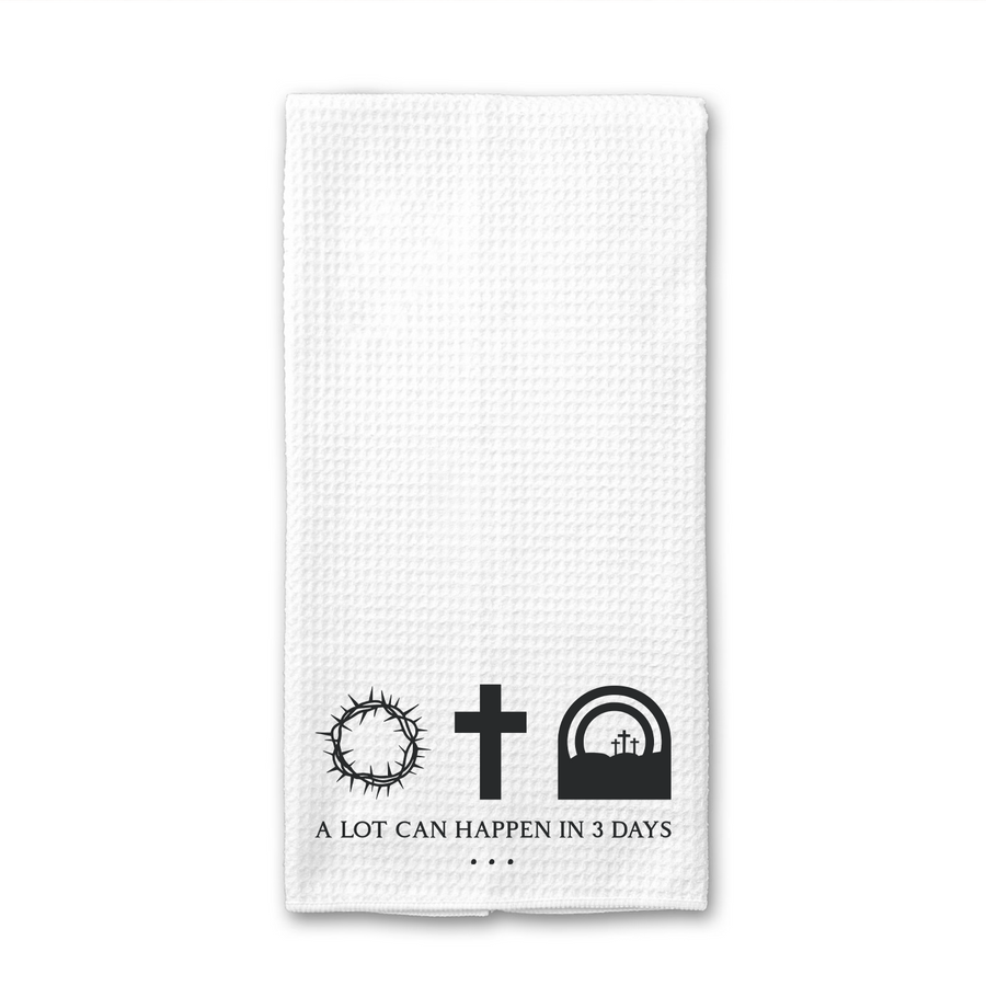 A Lot Can Happen In 3 Days Towel