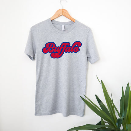 Retro Buffalo Distressed Unisex T-shirt