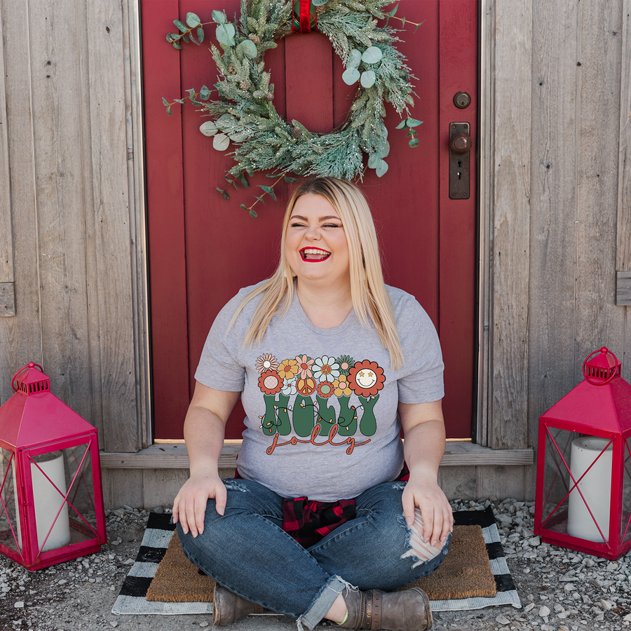 Retro Holly Jolly Unisex T-shirt