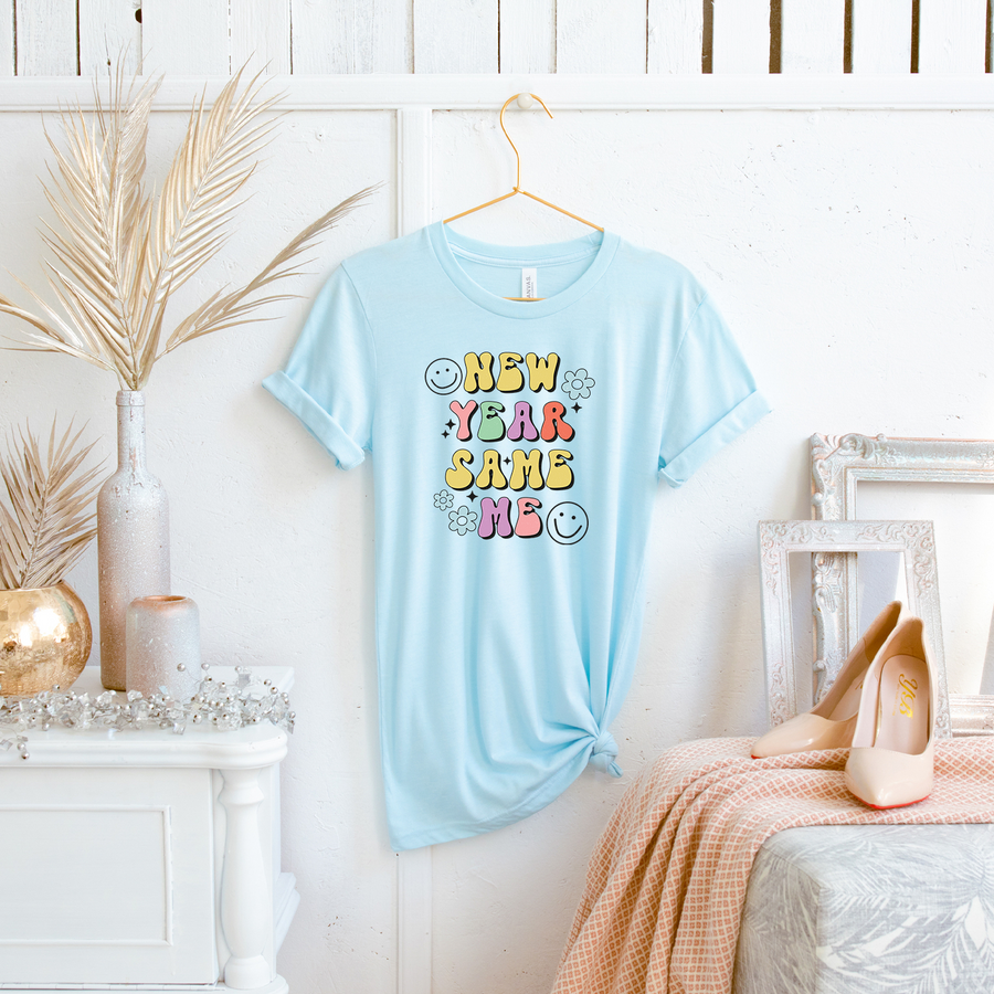 Retro New Year Same Me Unisex T-shirt