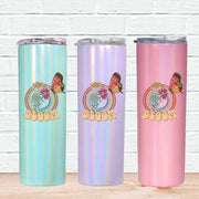 Bloom Butterfly Skinny Tumbler
