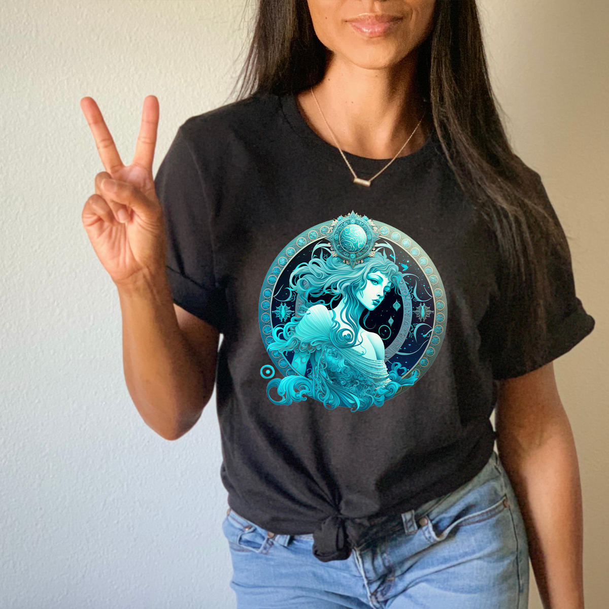 Watercolor Aquarius Unisex T-shirt