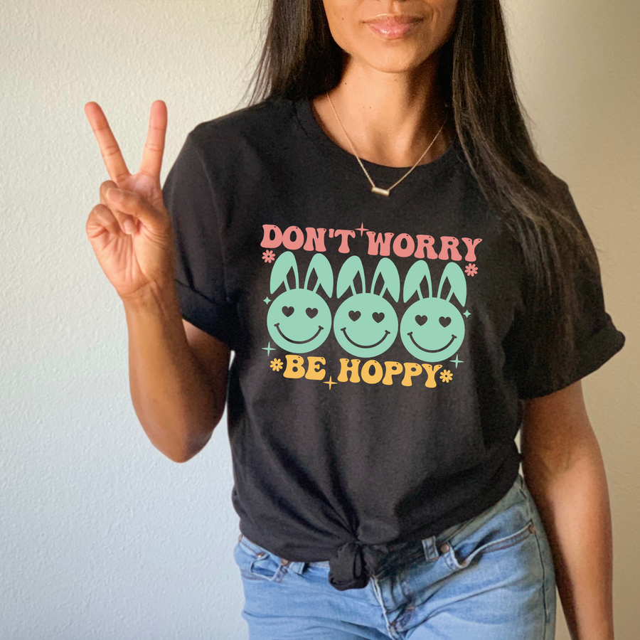 Don't Worry Be Hoppy Unisex T-shirt