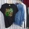 Shamrock Leopard and Plaid Love Unisex T-shirt