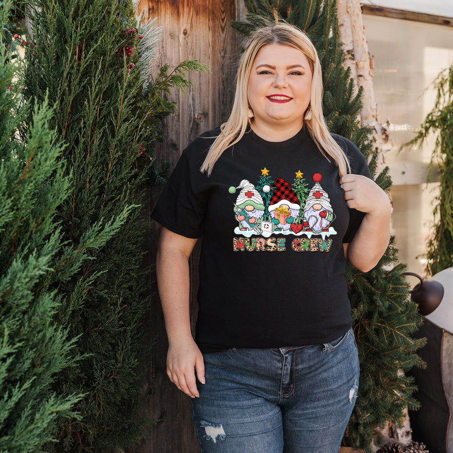 Nurse Crew Gnomes Unisex T-shirt