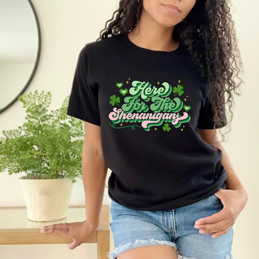Retro Here for the Shenanigans Unisex T-shirt