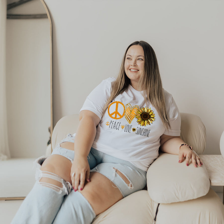 Peace Love Sunshine Unisex T-shirt
