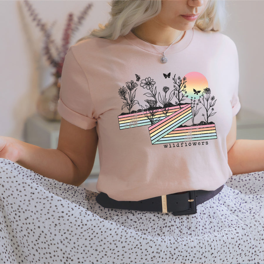 Retro Wildflower T-shirt