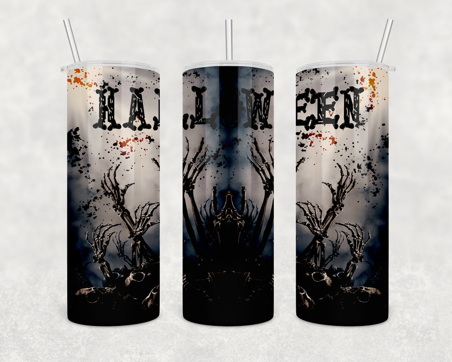 Ghouls Halloween 20oz Skinny Tumbler