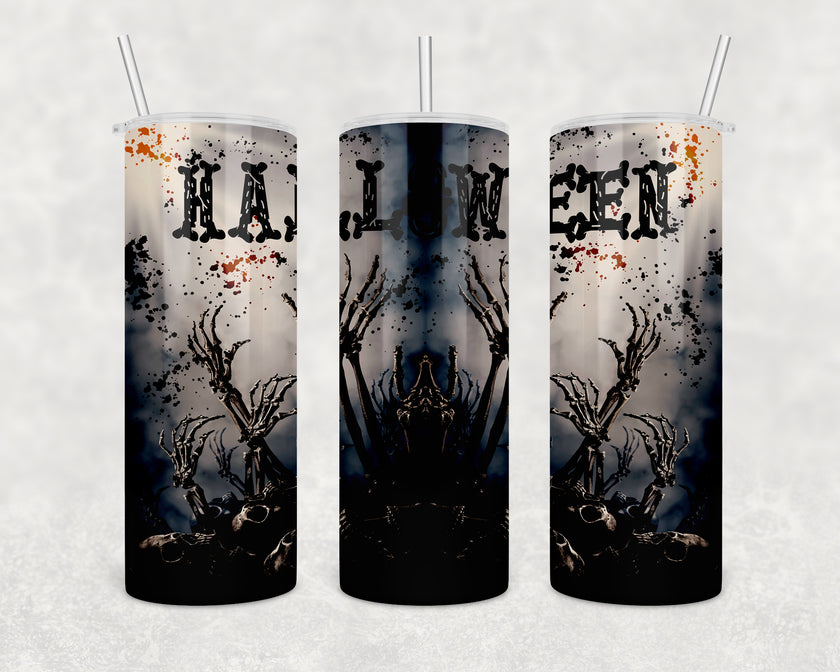 Ghouls Halloween 20oz Skinny Tumbler