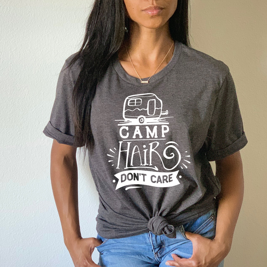 Camp Hair Don't Care Unisex T-shirt