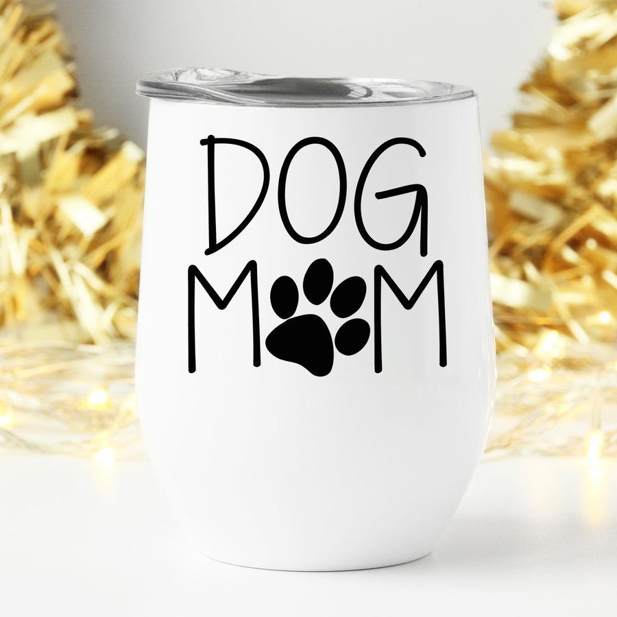 Dog Mom Wine Tumbler