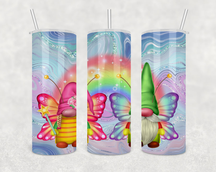 Fairy Gnomes 20oz Skinny Tumbler