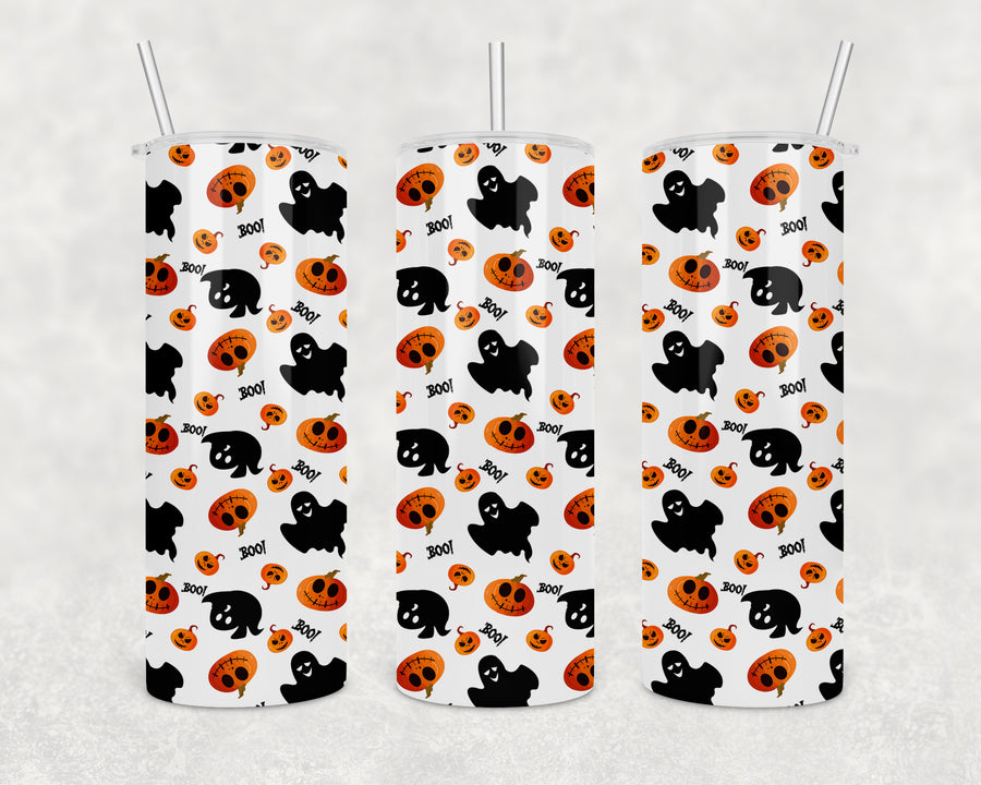 Halloween Pattern 20oz Skinny Tumbler
