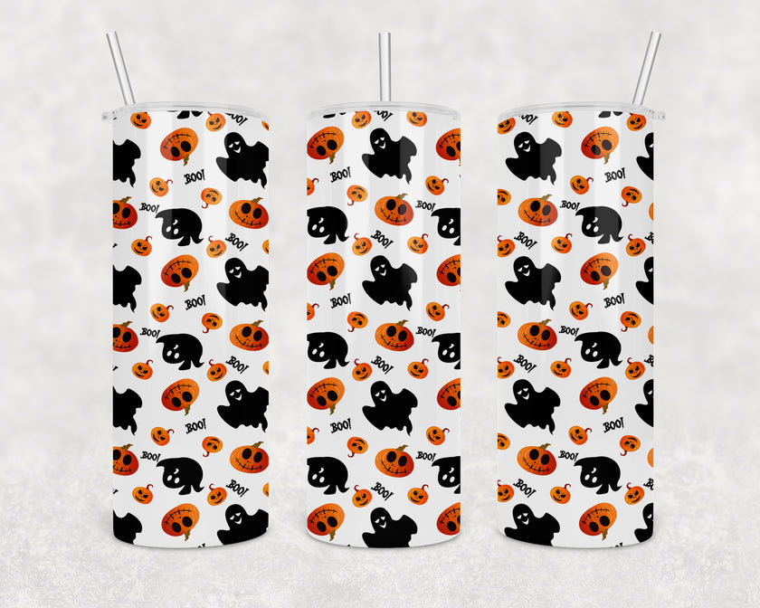 Halloween Pattern 20oz Skinny Tumbler