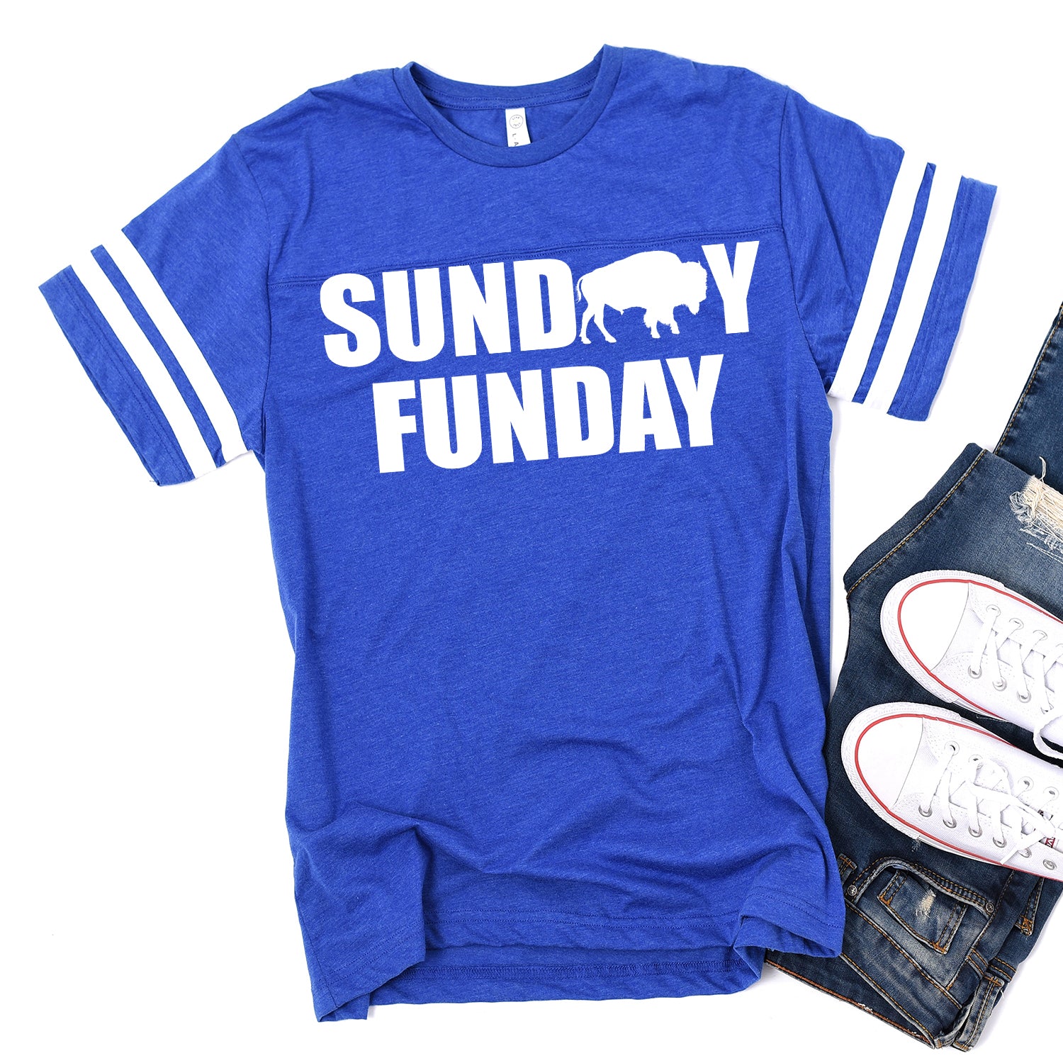 Sunday Funday Unisex Football Tee