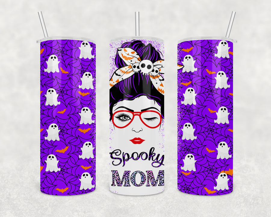 Spooky Mama 20oz Skinny Tumbler