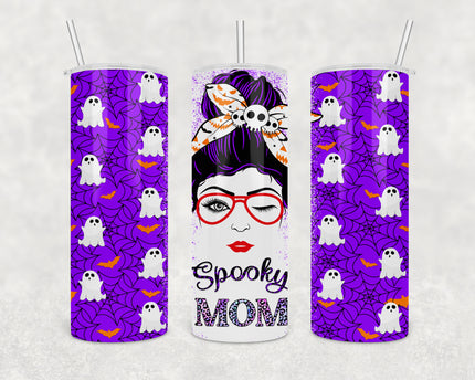 Spooky Mama 20oz Skinny Tumbler
