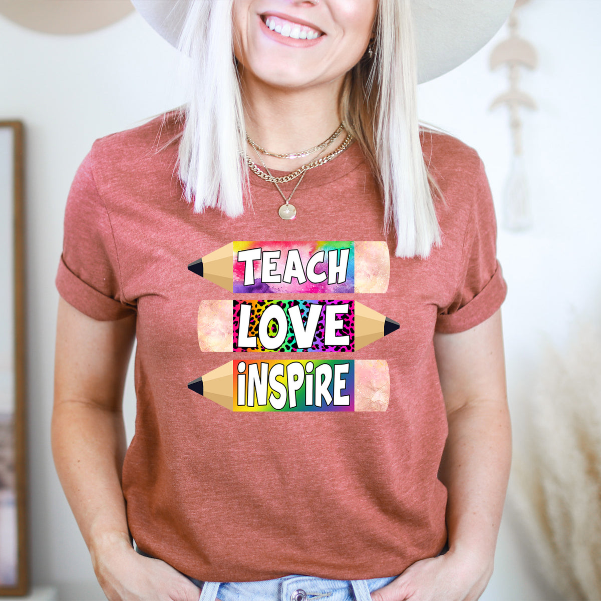 Teach Love Inspire Unisex T-shirt